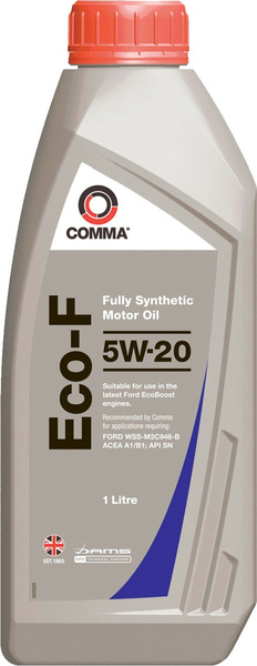 Масло моторное синтетическое - COMMA 5W20 ECO-F, 1л